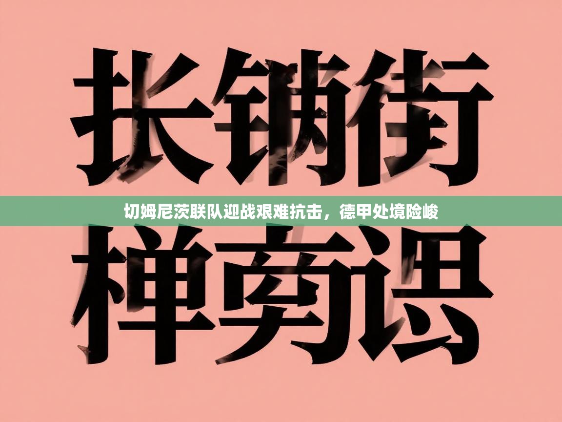 开云体育PC版网页版登录-切姆尼茨联队迎战艰难抗击，德甲处境险峻  第2张